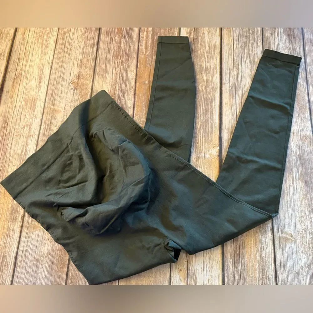 Blanqi Everyday Over The Belly Support Maternity Pregnancy Leggings (Nwot)